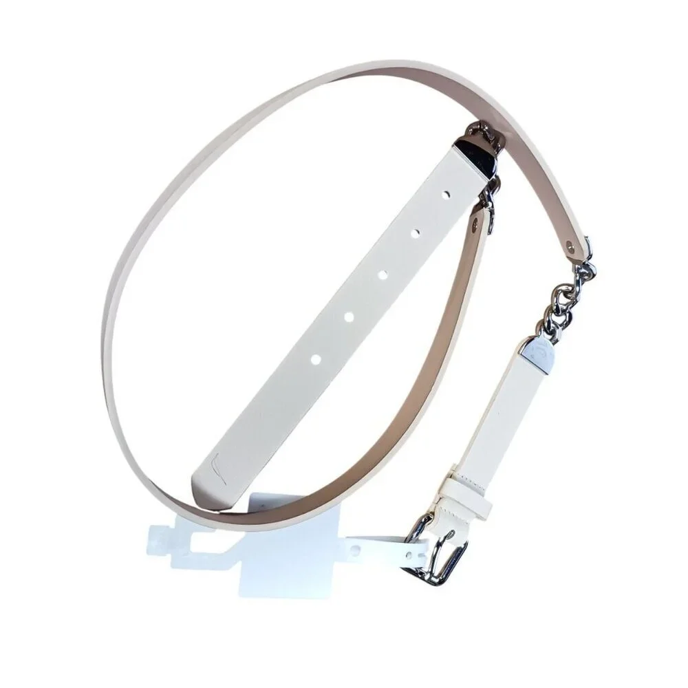 Nautica Women's Accessories Chain Accent Belt Camel Size Small New